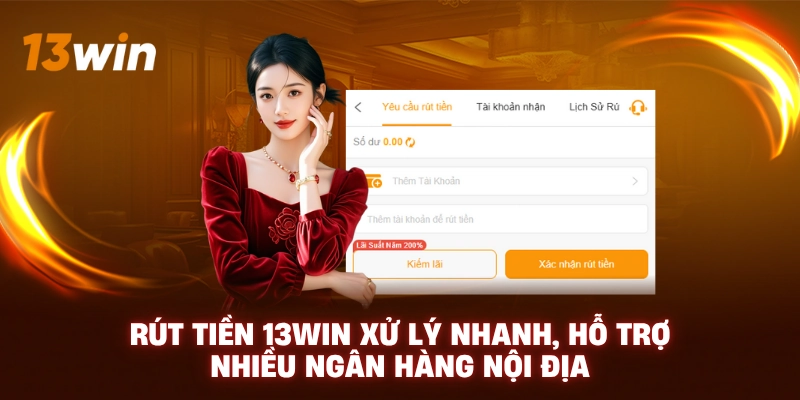 Rút tiền 13WIN - Tiền điện tử USDT